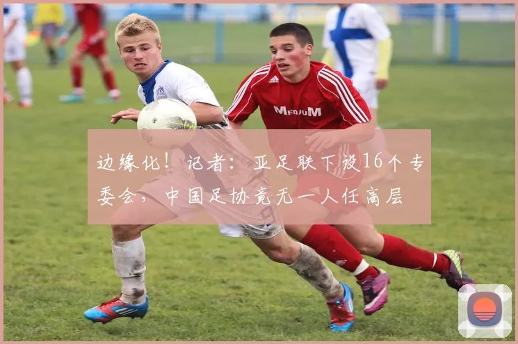 边缘化！记者：亚足联下设16个专委会，中国足协竟无一人任高层